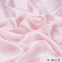 100% soie unie pure mousseline de soie tissu soie mousseline de soie tissu 6mm soie mousseline de soie Hijab accepter la teinture personnalisée