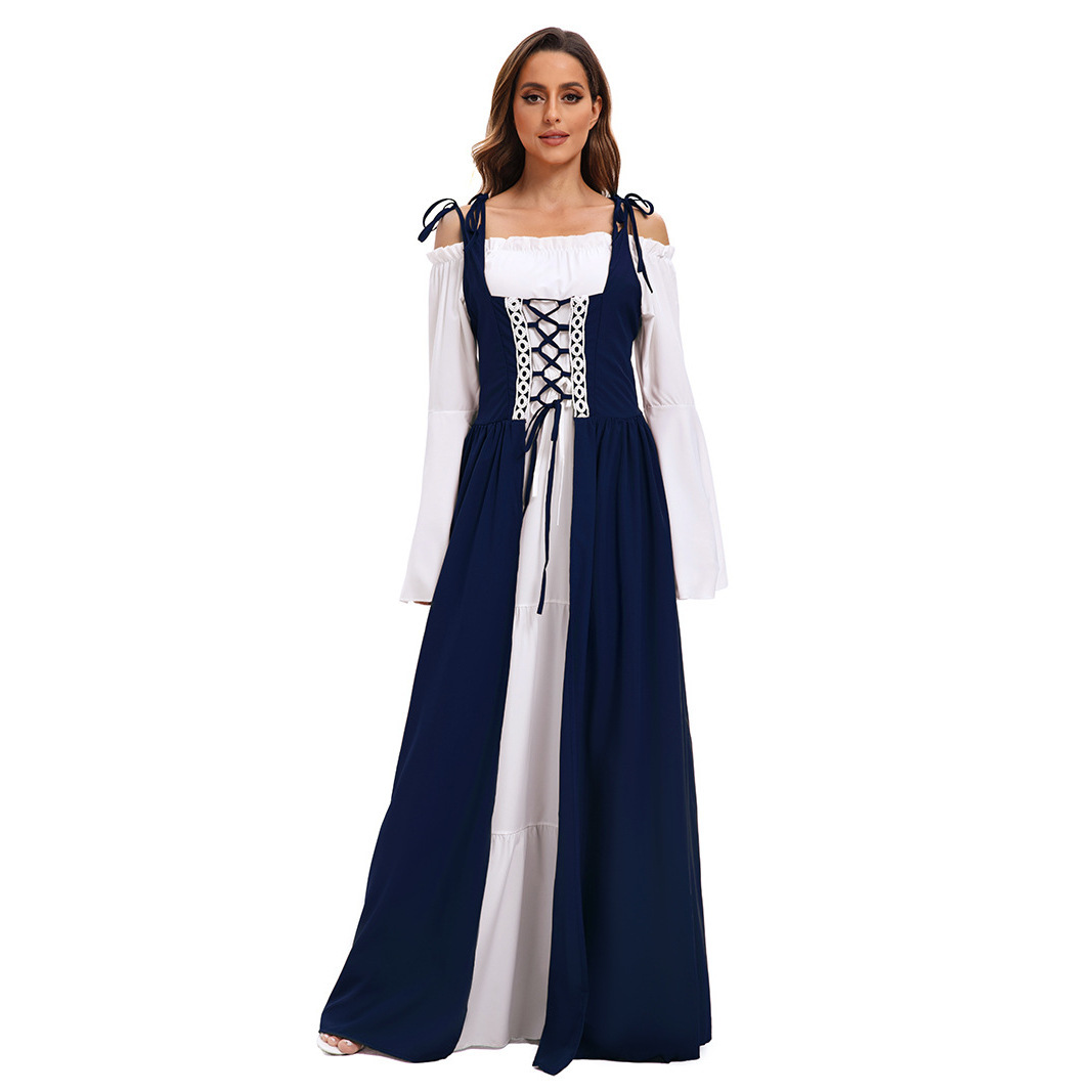 9125 Bleu [Jupe, Gilet, Ruban]