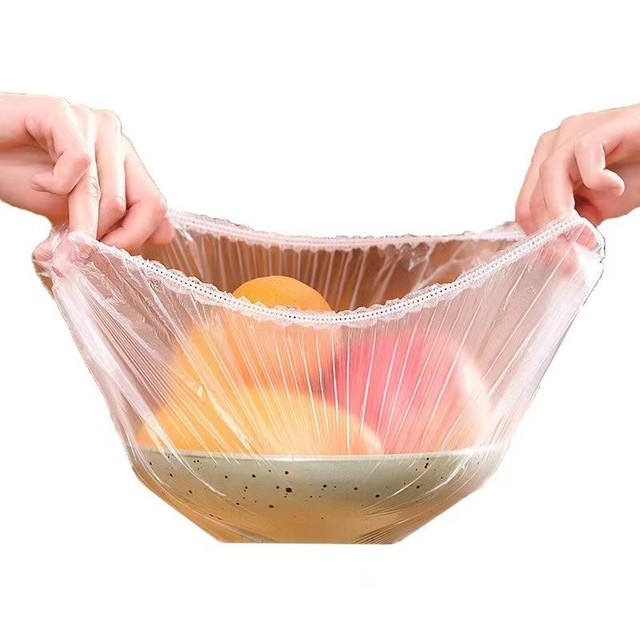 Disposable Dust Cover Thickened Elastic Opening Transparent Waterproof Oil-Proof Drawstring Dustproof Protective Cover