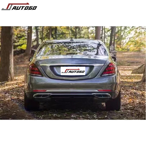 Kit de carrosserie de conversion de modification automobile pour Benz <span class=keywords><strong>Classe</strong></span> <span class=keywords><strong>S</strong></span> W221 2007 2008 2009 <span class=keywords><strong>2010</strong></span> 2011 à style Maybach W222 Pare-chocs avant arrière - Product Image 5