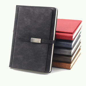Customised Logo Business Stationery Notebook Planner Luxury Pu Leather Notebook and Pen Gift Set - Product Image 4