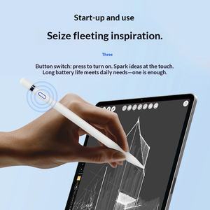Lápiz Táctil Activo Capacitivo de Plástico para <span class=keywords><strong>iPad</strong></span>, para Dibujar, Compatibilidad Universal con Tablets Android - Product Image 2