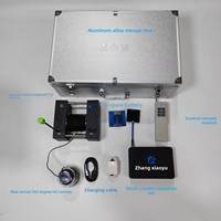 Détecteur de poissons sous-marin rotatif panoramique à 360 degrés, écran LCD HD, étanche IP68, portable, DC 10V-18V, autonomie de la batterie de 6 heures