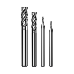 Vulcan High Quality HRC55 4 Flute Square <strong>End</strong> <strong>Mill</strong> 1/2/3/4mm Dia. Tungsten Carbide AlTin Coated OEM/ODM Cutters - Product Image 5