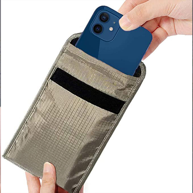 Anti Radiation Cell Phone Sleeve Pregnant Cell Phone GPS EMF RFID Signal Blocking Bag Compatible With 12 Pro