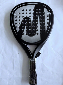 Raquette de padel graphique en forme de larme, légère, avec grip antidérapant, 4 3/8 pouces, pour usage extérieur, raquette en carbone professionnelle, logo personnalisé - Product Image 4