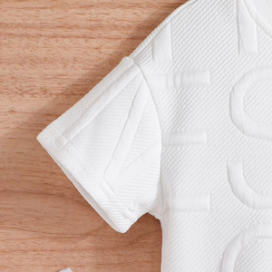 ชุดกีฬาเด็กผู้ชายคุณภาพสูงสำหรับฤดูร้อน ขายส่ง เสื้อผ้าเด็กผู้ชาย ชุดลำลองสองชิ้นคุณภาพสูง - Product Image 4