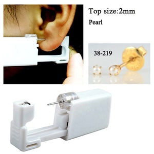 Wholesale Sterile 316L Surgical Steel Catch Zircon <strong>Ear</strong> Stud Disposable <strong>Ear</strong> <strong>Piercing</strong> Unit Safe Easy to Use <strong>Piercing</strong> <strong>Gun</strong> <strong>Kit</strong> - Product Image 3