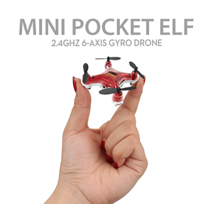 DWI Dowellin meilleurs jouets pour garçons Mini Drones de poche RC à 360 degrés avec caméra HD - Product Image 2