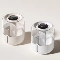 Nouveau grand volume de brouillard Nano molécules d'eau fines Double buse réapprovisionnement en eau Pure humidificateur de Purification de l'air