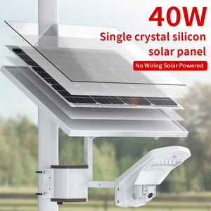 Cámara IP de seguridad HD de 5MP, 3G, 4G, tarjeta SIM, para exteriores, <span class=keywords><strong>PTZ</strong></span>, cámara de vigilancia CCTV, batería de 40W y <span class=keywords><strong>20A</strong></span>, Panel Solar CamHi - Product Image 4