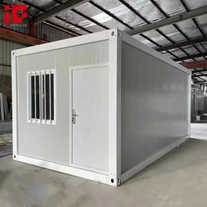 Casa Prefabricada Reutilizable, Portátil, de 20 pies, Modular, Desmontable, Tipo Contenedor, para Hotel, Camping, Dormitorio - Product Image 1