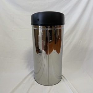 Lixeira de Aço Inoxidável <span class=keywords><strong>50L</strong></span> Ecológica com Sensor e Tampa para Banheiro, Cozinha, Uso Externo e Portátil, Alimentada por Bateria - Product Image 6