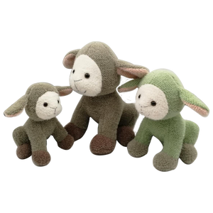 羊の羊のぬいぐるみ11インチ野生動物 - Product Image 1