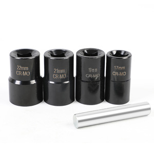 Socket Extractor Set 17 19 21 22mm Cr-Mo Metric For Car <b>Mechanical</b> Repair - Product Image 4