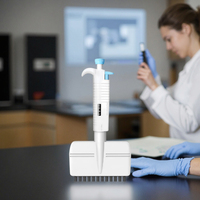 Pipettes mécaniques en plastique réglables à 12 canaux MicroPette Plus avec embout magnétique – Offre Spéciale