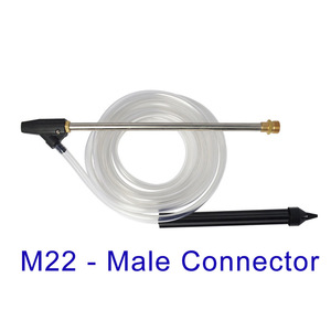 High Pressure Sprayer M22 G1 4 Metal Nozzle For <b>Sandblasting</b> Hose Car Washer - Product Image 5