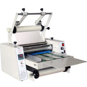 <span class=keywords><strong>DC</strong></span>-380C-Cold Và Nóng Gắn Single Sided Phim Coating Chống Crimping Cắt Tỉa Cắt Belt Ăn Phim Coating Máy - Product Image 1