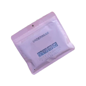Bolsa de embalaje de ropa interior con logotipo personalizado, bolsa de polietileno de plástico transparente para calzoncillos al por mayor, bajo <span class=keywords><strong>Moa</strong></span> 1000 piezas - Product Image 6