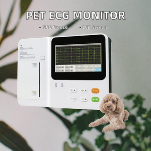 <span class=keywords><strong>6</strong></span>-kênh LCD hiển thị <span class=keywords><strong>ECG</strong></span> Monitor cho chó và mèo thú y máy cho pet ekg giám sát - Product Image 3