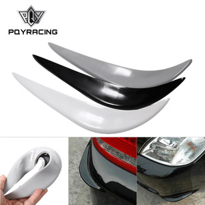 Amortisseur de choc en caoutchouc noir pour pare-chocs de voiture, type queue de canard arrière, pour protection contre les collisions, avec installation par ruban adhésif ou vis - Product Image 5
