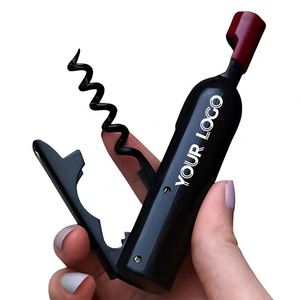 Cadeaux promotionnels personnalisés avec logo, mini-cadeaux, aimants de réfrigérateur, tire-bouchon décapsuleur, ouvre-bouteille à vin, souvenir personnalisé, cadeau d'entreprise - Product Image 1
