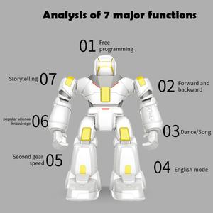 G16 <b>Star</b> Treasure Warrior II Infrared Remote Control Intelligent Programming Puzzle Children's Toy Robots Knowledge Robot - Product Image 3