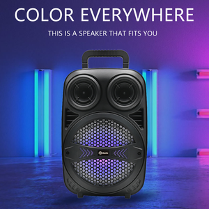 Loa Siêu Trầm GAS-Q8 Cho Rạp Hát Tại Nhà, Loa Di Động Kèm Mic Không Dây - Product Image 6