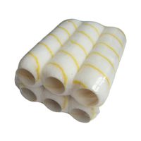 Manchon de rouleau de peinture personnalisable pour le bricolage Tailles et couleurs assorties pour le support OEM du cadre du rouleau