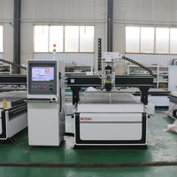 Máquina para hacer puertas de madera 1325 3D ATC CNC máquina de corte De Madera Muebles de carpintería enrutador CNC ATC de 3 ejes