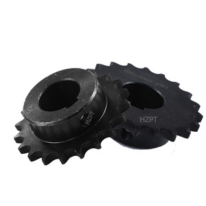 C45 #   Piñón Delantero Grande de Acero, Estándar ISO, Producto Personalizado de Fábrica China con Superficie Zincada - Product Image 1