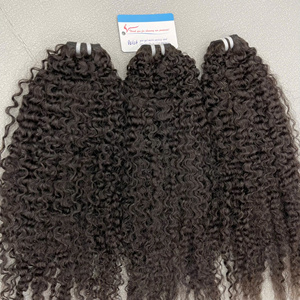 Haute qualité russe vietnamien Remy cheveux faisceaux Machine Double trame pour toutes les couleurs grand Stock cuticules alignés vagues naturelles - Product Image 2