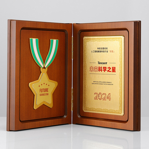 Tùy Chỉnh Thiết Kế Hình Chữ Nhật Rắn Gỗ & Kim Loại Kim Tự Tháp Phong Cách Huy Chương Kinh Doanh Giải Thưởng Trophy UV In Ấn Cá Nhân Gỗ Mảng bám - Product Image 5