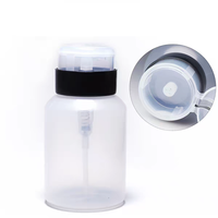 Bouteille distributrice à pompe 220 ml pour alcool isopropylique, IPA, acétone, solvant liquide, nettoyage de fibres optiques