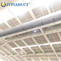 Conduit d'air flexible résistant au feu personnalisé pour les systèmes CVC Ventilation de la climatisation dans les hôpitaux Gymnases Salles d'école