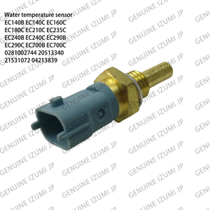 Ec140b ec140c ec160c ec235c ec240b ec290b ec290c cảm biến nhiệt độ nước 0281002744 20513340 thích hợp cho các bộ phận động cơ <span class=keywords><strong>Volvo</strong></span> - Product Image 5