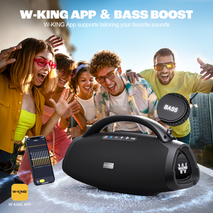 W-King X20 Altavoz con Bluetooth Altavoz Boombox Max 300W Altavoz portátil para exteriores para fiestas de <span class=keywords><strong>karaoke</strong></span> de camping - Product Image 4