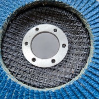 Disque à lamelles en céramique de qualité supérieure 115mm 125mm T27 pour finition de surface en acier inoxydable Inox, outil pour meuleuse d'angle