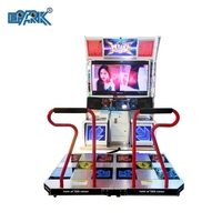 Machine de danse dynamique à rythme léger d'arcade à jetons Pump It Up Dance Machine