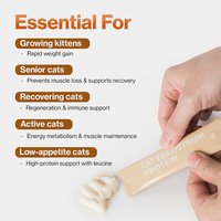 Protéines de Colostrum pour Chat – 30 Tubes – Soutien Immunitaire et de Mobilité – Soin Essentiel Quotidien – Complément de Bien-être pour Chat – Formule Sûre et de Qualité