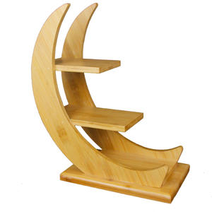 Support à gâteau en bambou gravé créatif en forme de lune, écologique, modèle Shandong, support à <span class=keywords><strong>sushi</strong></span> pour décoration d'anniversaire - Product Image 6