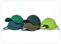 Casquette de baseball minimaliste 6 panneaux en coton 100% couleur unie, brodée et imprimée sur mesure, séchage rapide, haute qualité, pour l'été