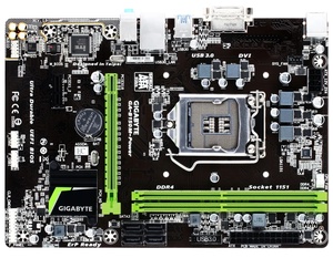 B150M-Power Desktop <b>Motherboard</b> LGA 1151 6th/7th Gen I7/I5/I3 DDR4 Double Channel Interface New GigaByte B150 <b>Motherboard</b> - Product Image 1
