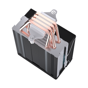 Lovinglcool Đen CPU Mát Nhiệt Độ Hiển Thị Nhanh Chóng Làm Mát Nhôm Tản Nhiệt Chất Lượng Tốt Hơn Chơi Game PC Trường Hợp Tốc Độ Cao Tản Nhiệt PC <span class=keywords><strong>Fan</strong></span> - Product Image 5