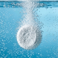 Comprimés effervescents transfrontaliers d'hydrogène moléculaire H2 pour adultes - Antioxydant, améliore l'immunité, 120 comprimés