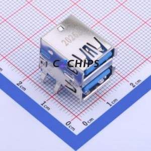 484060003 <b>USB</b> <b>Connector</b> Through hole Component (THT) <b>Connector</b> Type-A <b>USB</b> 3.0 Female Side Insert - Product Image 1