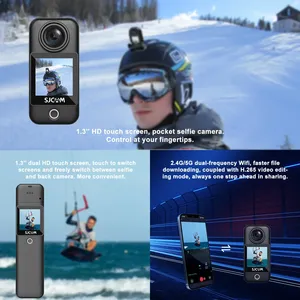<span class=keywords><strong>SJCAM</strong></span> C300 <span class=keywords><strong>cam</strong></span>éra d'<span class=keywords><strong>action</strong></span> de poche 4K FHD avec longue durée de vie de la batterie vidéo 30M étanche 5G WiFi <span class=keywords><strong>cam</strong></span>éra Sport <span class=keywords><strong>Action</strong></span> <span class=keywords><strong>Cam</strong></span> - Product Image 2