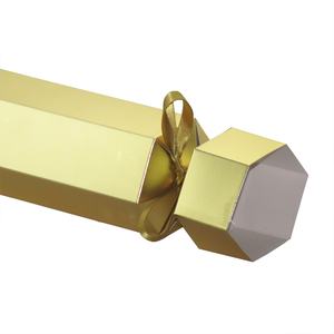 Boîte en papier vide de luxe pour cadeaux surprise du Nouvel An, emballage pour faveurs de fête, craquelins de Noël - Product Image 2