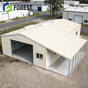 Almacén Metálico de Fácil Montaje en Europa con Aislamiento de Lana de Roca, Edificio Industrial Galvanizado de Acero de Gran Altura - Product Image 1