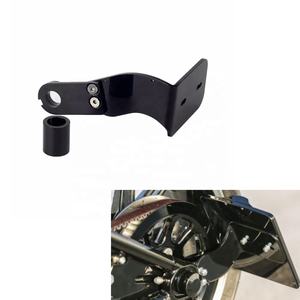 Placa lateral de motocicleta para Harley <span class=keywords><strong>Softail</strong></span>, soporte de placa de matrícula modificado, Breakout Dyna Street Bob 2018 - Product Image 1